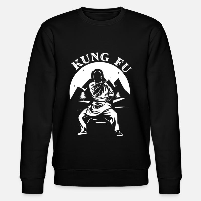 Kung Fu - Sweat bio CHANGER Stanley/Stella Unisexe - noir