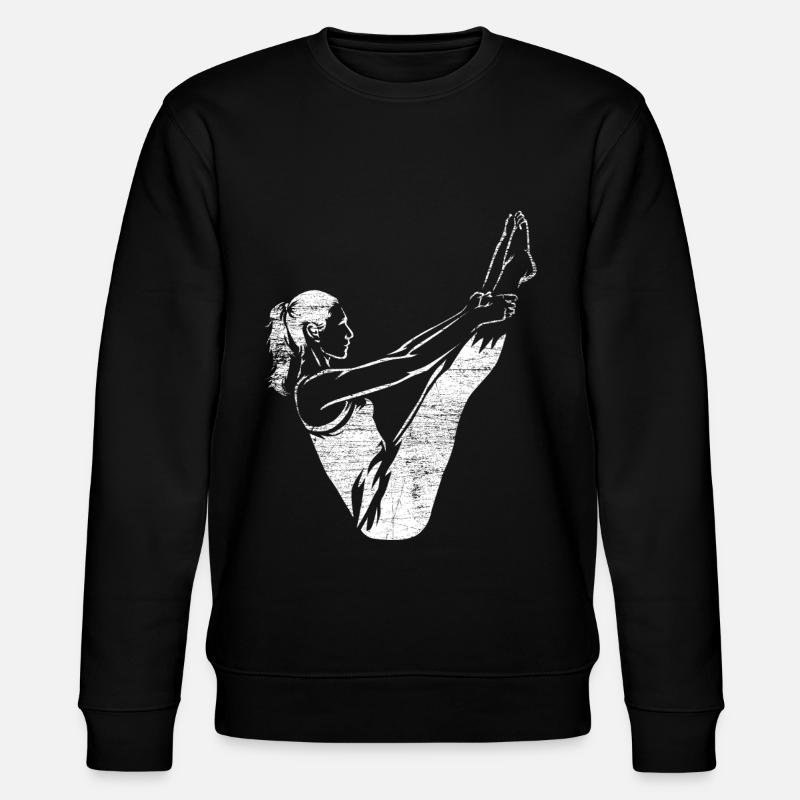 Pilates Exercise - Stanley/Stella CHANGER Unisex Organic Sweatshirt - black