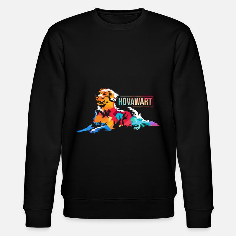 Chien Hovawart - Sweat bio CHANGER Stanley/Stella Unisexe - noir