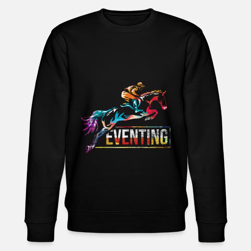 Eventing eventing - Stanley/Stella CHANGER Unisex Organic Sweatshirt - black