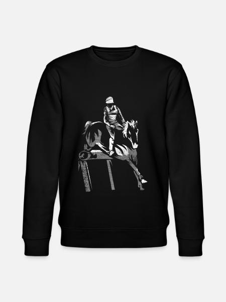 Eventing Eventing Military - Stanley/Stella CHANGER Unisex Organic Sweatshirt - black