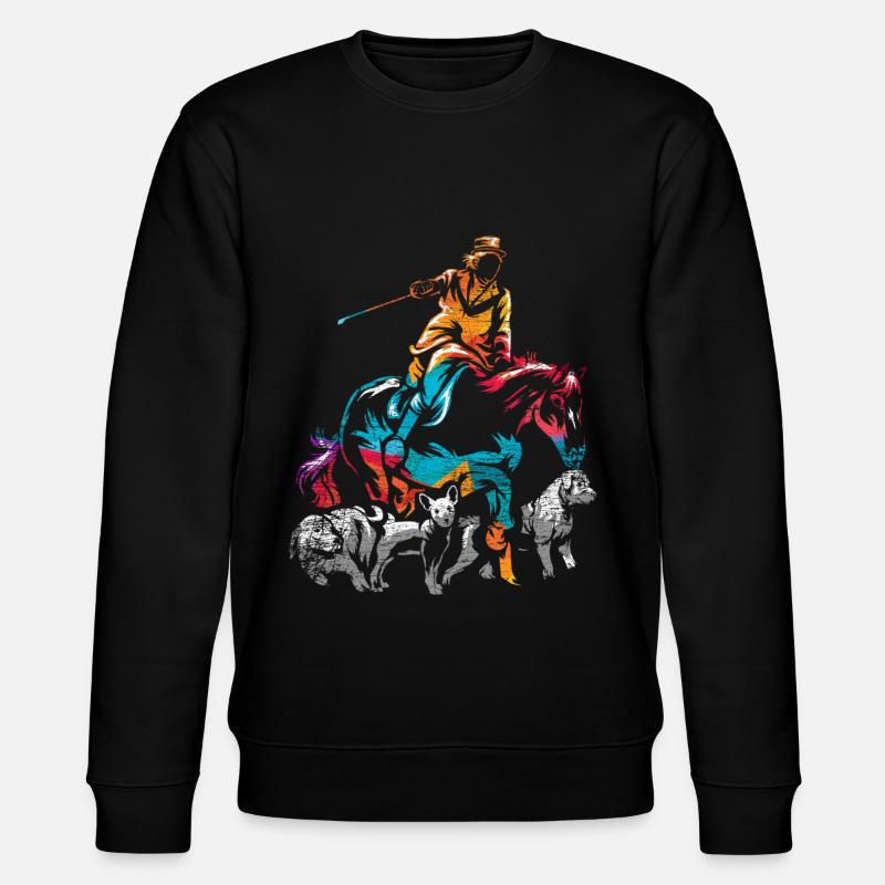 Chasse aux dragons - Sweat bio CHANGER Stanley/Stella Unisexe - noir