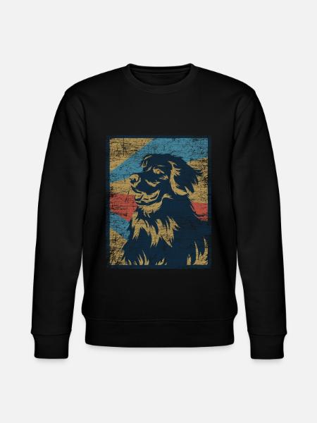 Hovawart dog - Stanley/Stella CHANGER Unisex Organic Sweatshirt - black