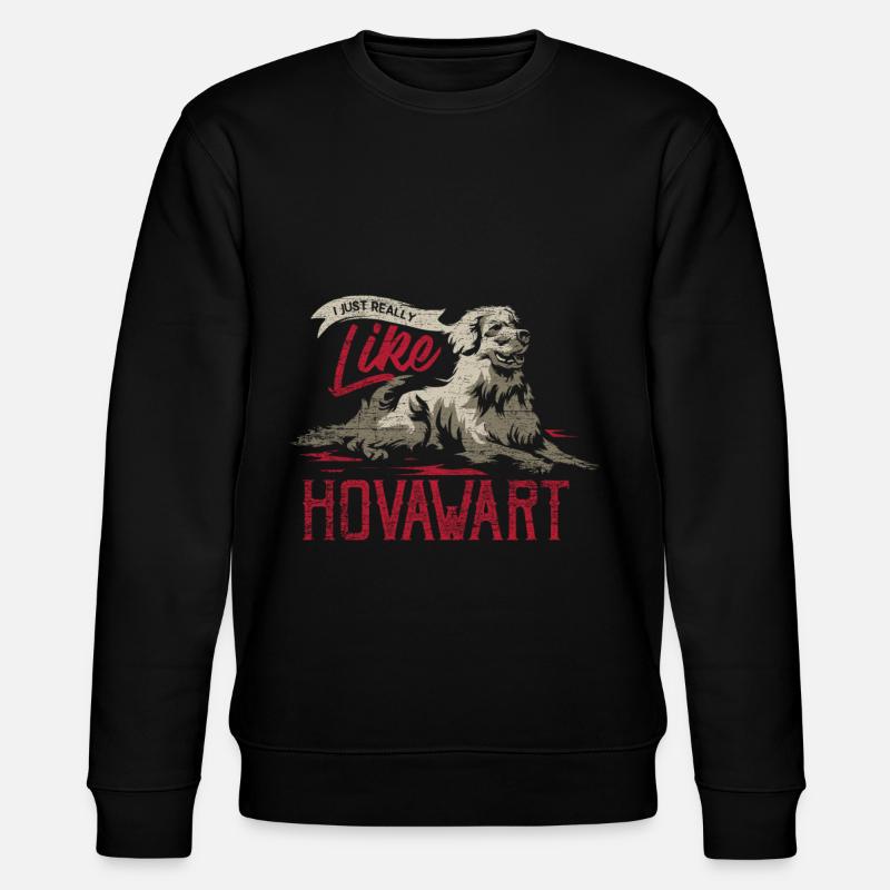 Chien Hovawart - Sweat bio CHANGER Stanley/Stella Unisexe - noir
