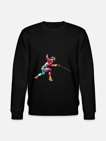 Fecht Geschenk - Stanley/Stella Unisex Bio-Sweatshirt CHANGER  - Schwarz