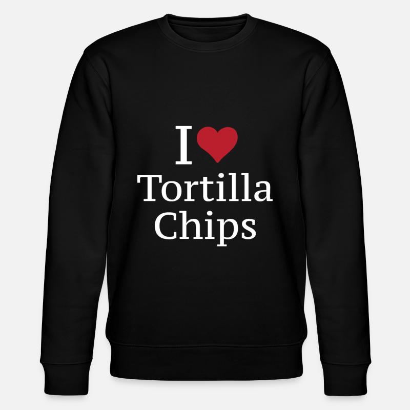 Tortilla Chips - Stanley/Stella Unisex Bio-Sweatshirt CHANGER  - Schwarz