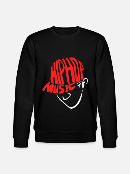 hip hop - Stanley/Stella CHANGER Unisex Organic Sweatshirt - black