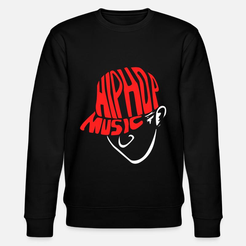 Hip Hop - Stanley/Stella Unisex Bio-Sweatshirt CHANGER  - Schwarz