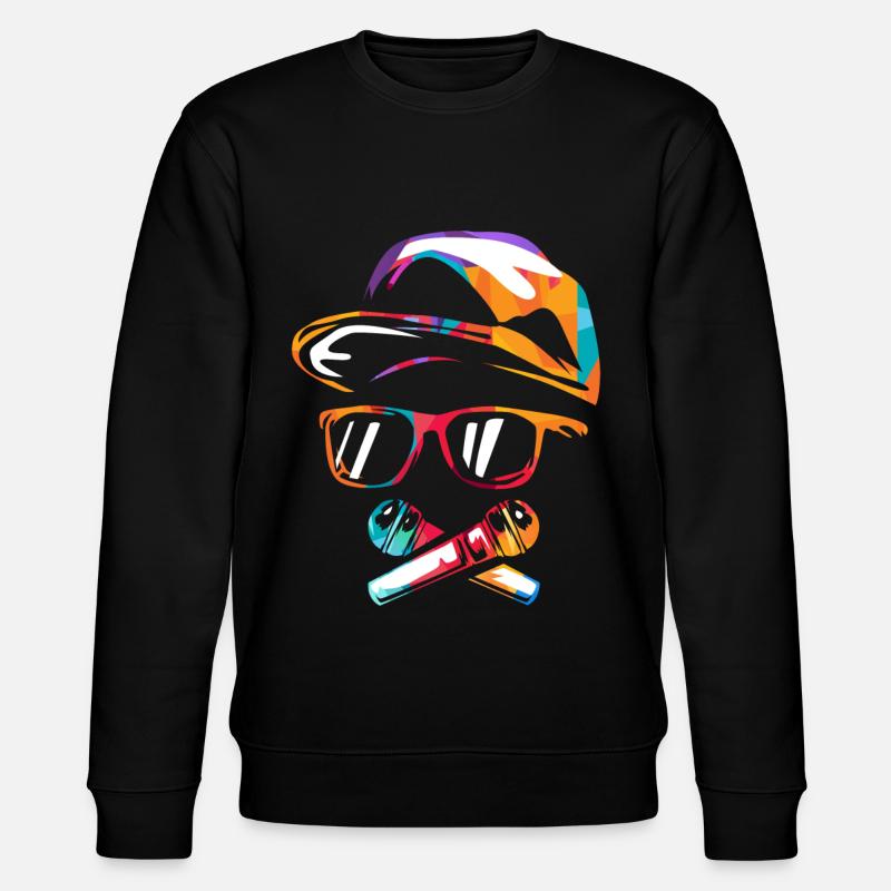 Hip Hop - Stanley/Stella Unisex Bio-Sweatshirt CHANGER  - Schwarz