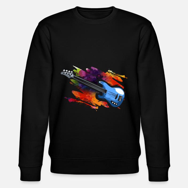 Basse électrique - Sweat bio CHANGER Stanley/Stella Unisexe - noir