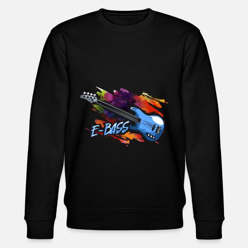 Basse électrique - Sweat bio CHANGER Stanley/Stella Unisexe - noir