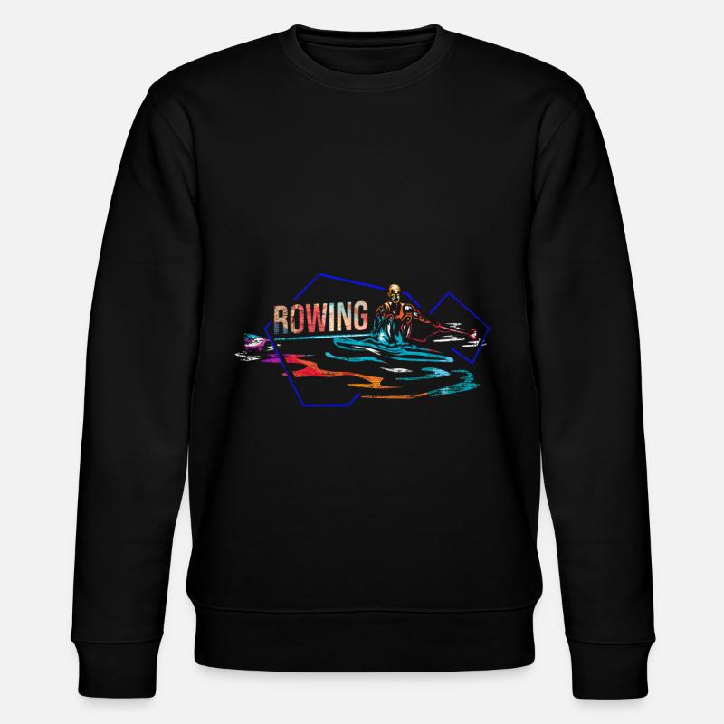 Cadeau d'aviron - Sweat bio CHANGER Stanley/Stella Unisexe - noir