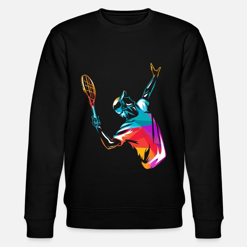 Tennis Sport Cadeau - Sweat bio CHANGER Stanley/Stella Unisexe - noir