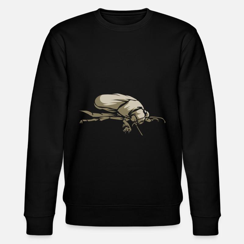 Coléoptère brun - Sweat bio CHANGER Stanley/Stella Unisexe - noir