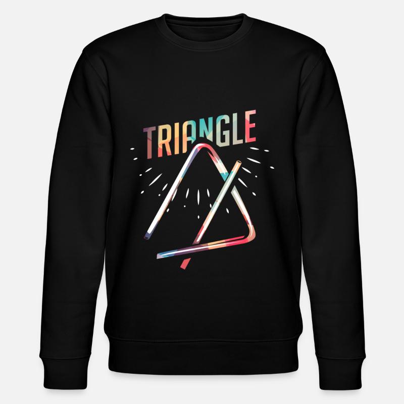 Cadeau instrument triangle - Sweat bio CHANGER Stanley/Stella Unisexe - noir