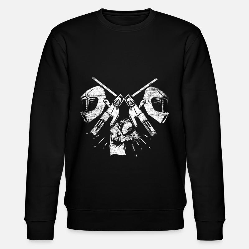 Soudeur soudeur - Sweat bio CHANGER Stanley/Stella Unisexe - noir