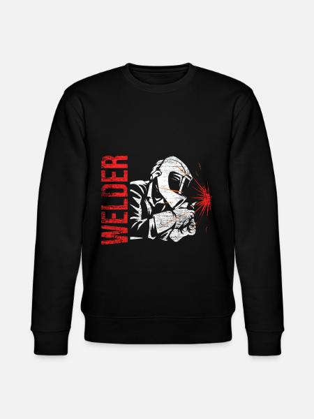 Profession welder welding - Stanley/Stella CHANGER Unisex Organic Sweatshirt - black