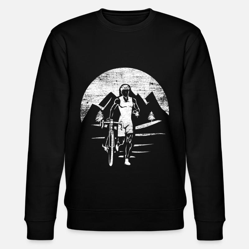 Triathlon Sport - Stanley/Stella Unisex Bio-Sweatshirt CHANGER  - Schwarz