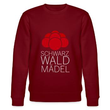 schwarzwaldmädel schwarzwald schwarzwaldmarie - Stanley/Stella Unisex Bio-Sweatshirt CHANGER  - Burgunderrot - Vorne - Nik (191cm) & Marisol (170cm)