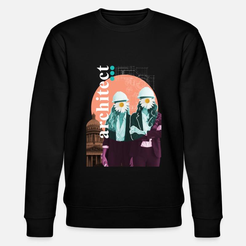 Architecte femme architecte - Sweat bio CHANGER Stanley/Stella Unisexe - noir