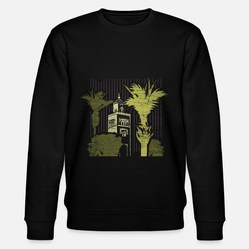 Marrakech Maroc - Sweat bio CHANGER Stanley/Stella Unisexe - noir