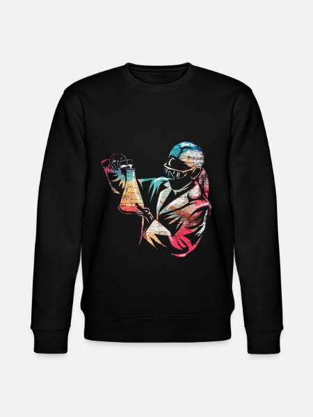 Chemical laboratory technician - Stanley/Stella CHANGER Unisex Organic Sweatshirt - black