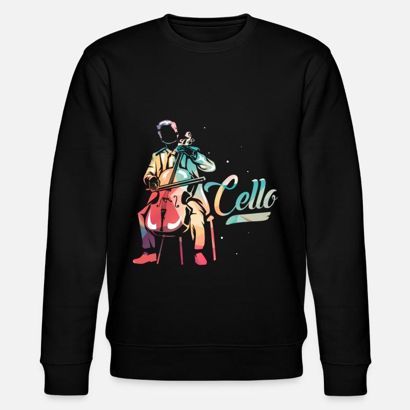 violoncelle - Sweat bio CHANGER Stanley/Stella Unisexe - noir