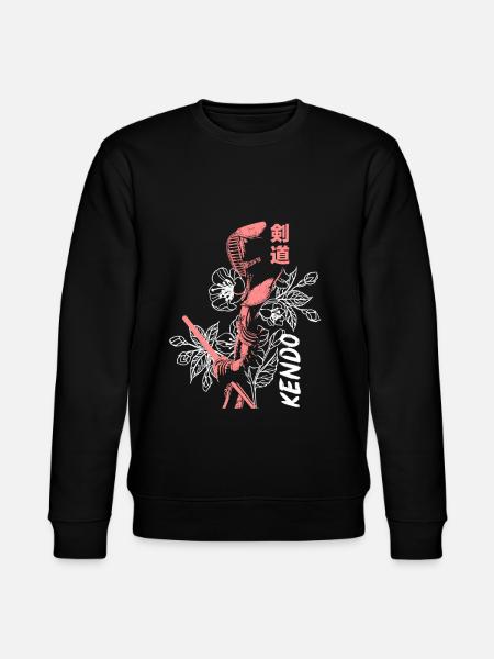 Kendo-Mädchen - Stanley/Stella Unisex Bio-Sweatshirt CHANGER - Schwarz