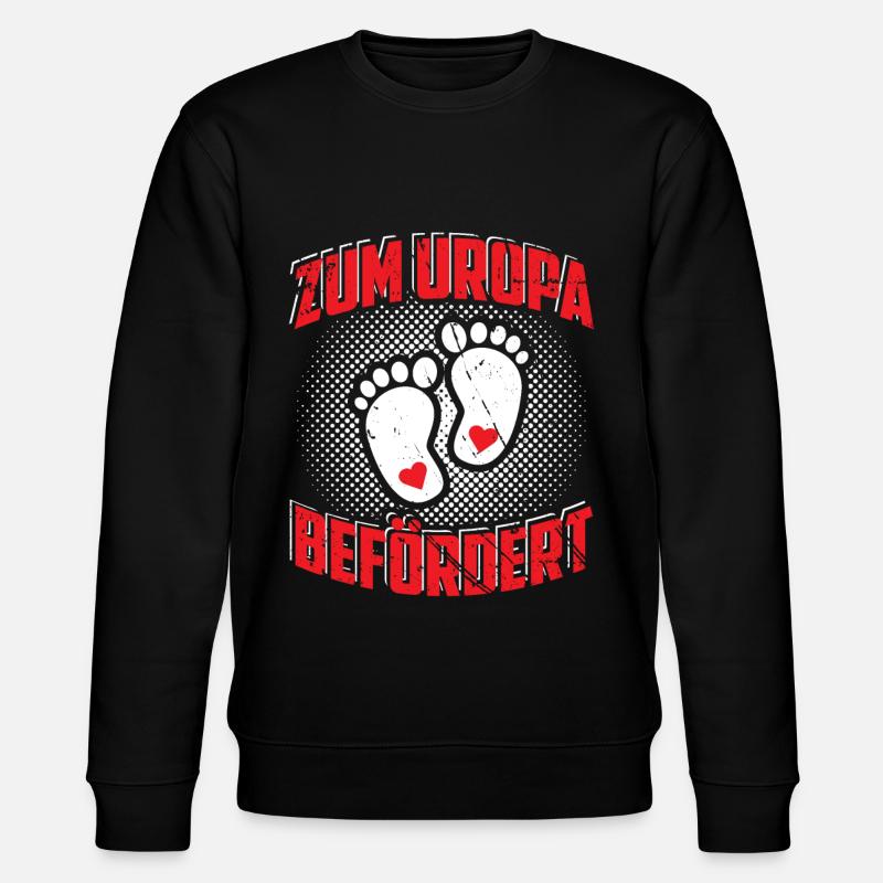 Uropa - Stanley/Stella Unisex Bio-Sweatshirt CHANGER  - Schwarz