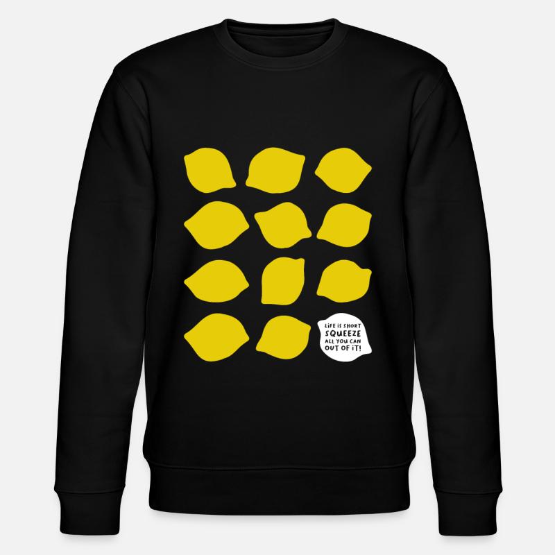citrons citrons - Sweat bio CHANGER Stanley/Stella Unisexe - noir