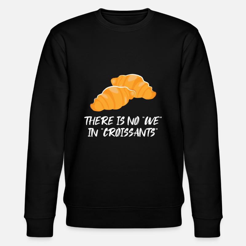 Croissants - Stanley/Stella Unisex Bio-Sweatshirt CHANGER - Schwarz