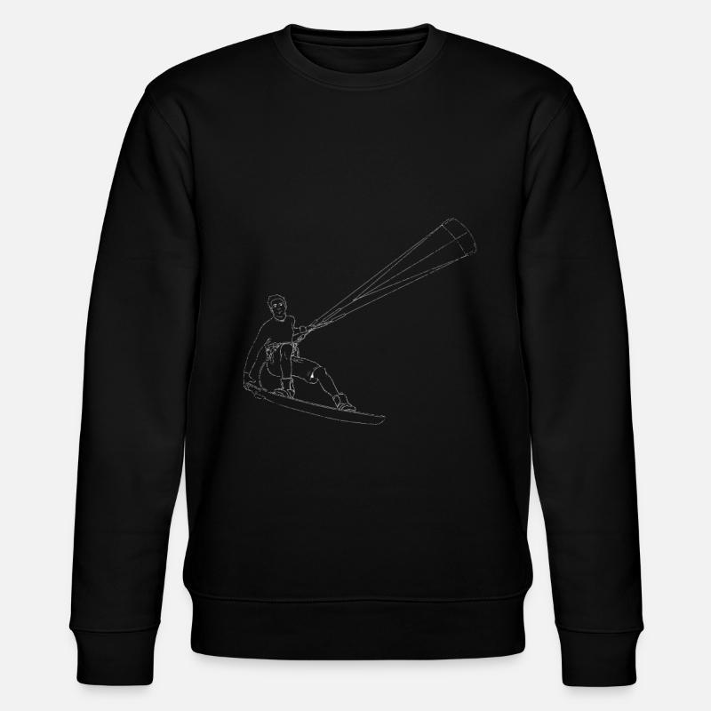 kite surf - Sweat bio CHANGER Stanley/Stella Unisexe - noir