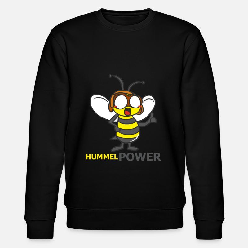 HUMMEL - Stanley/Stella Unisex Bio-Sweatshirt CHANGER  - Schwarz