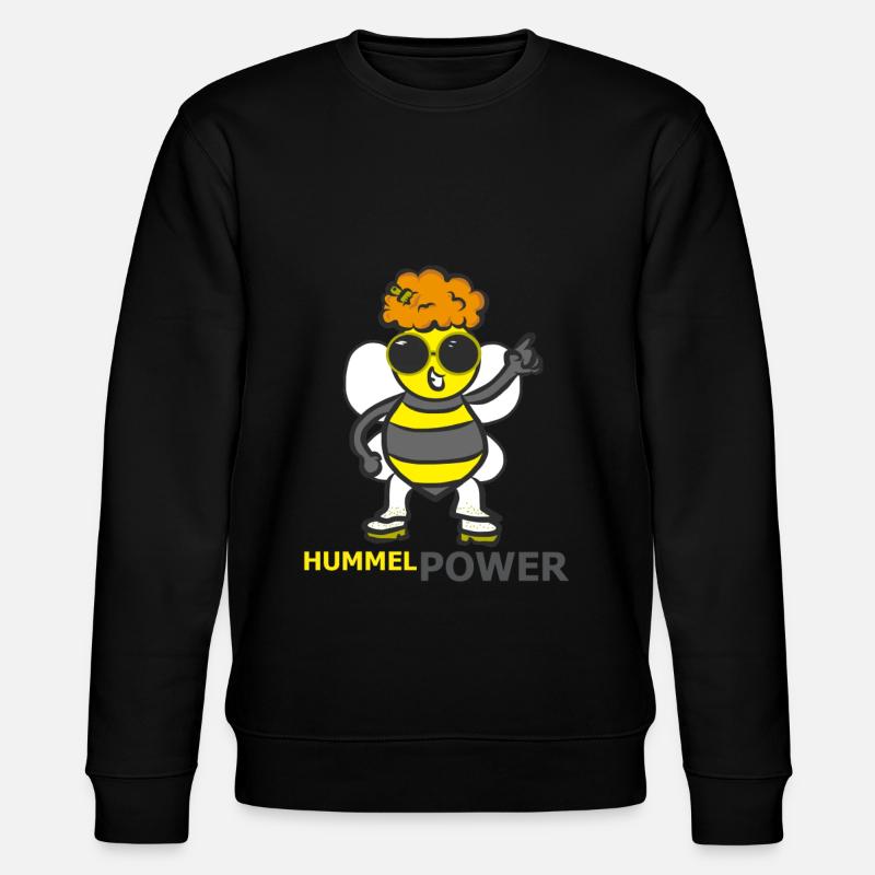 HUMMEL - Stanley/Stella Unisex Bio-Sweatshirt CHANGER  - Schwarz