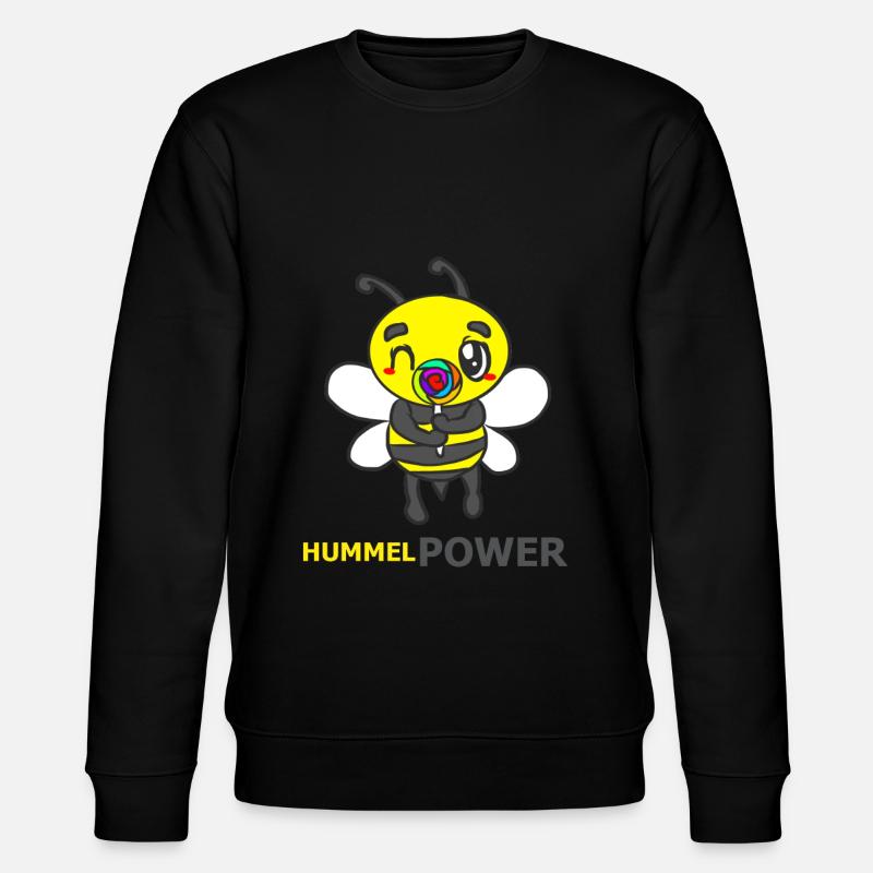 HUMMEL - Stanley/Stella Unisex Bio-Sweatshirt CHANGER  - Schwarz
