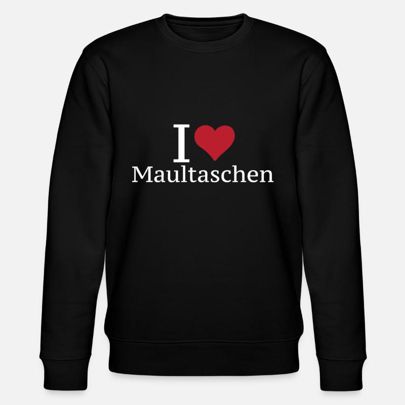 Maultasche - Stanley/Stella Unisex Bio-Sweatshirt CHANGER - Schwarz