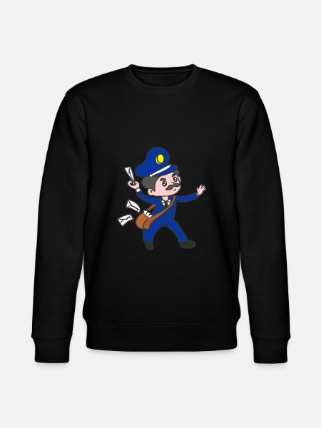Postman Postman Postman - Stanley/Stella CHANGER Unisex Organic Sweatshirt - black