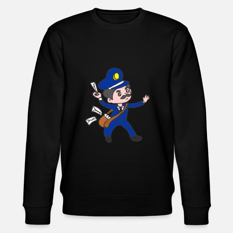 Postman Postman Postman - Stanley/Stella CHANGER Unisex Organic Sweatshirt - black