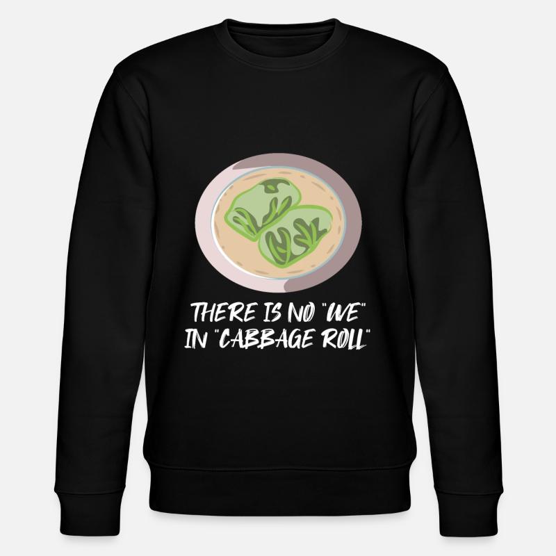 Cabbage roll - Stanley/Stella CHANGER Unisex Organic Sweatshirt - black