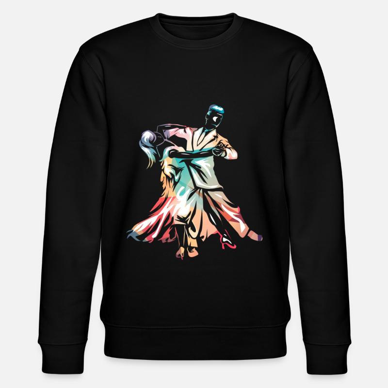 Foxtrot dance - Stanley/Stella CHANGER Unisex Organic Sweatshirt - black