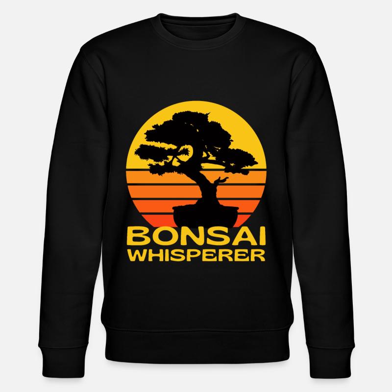 Bonsai Whisperer - Sweat bio CHANGER Stanley/Stella Unisexe - noir