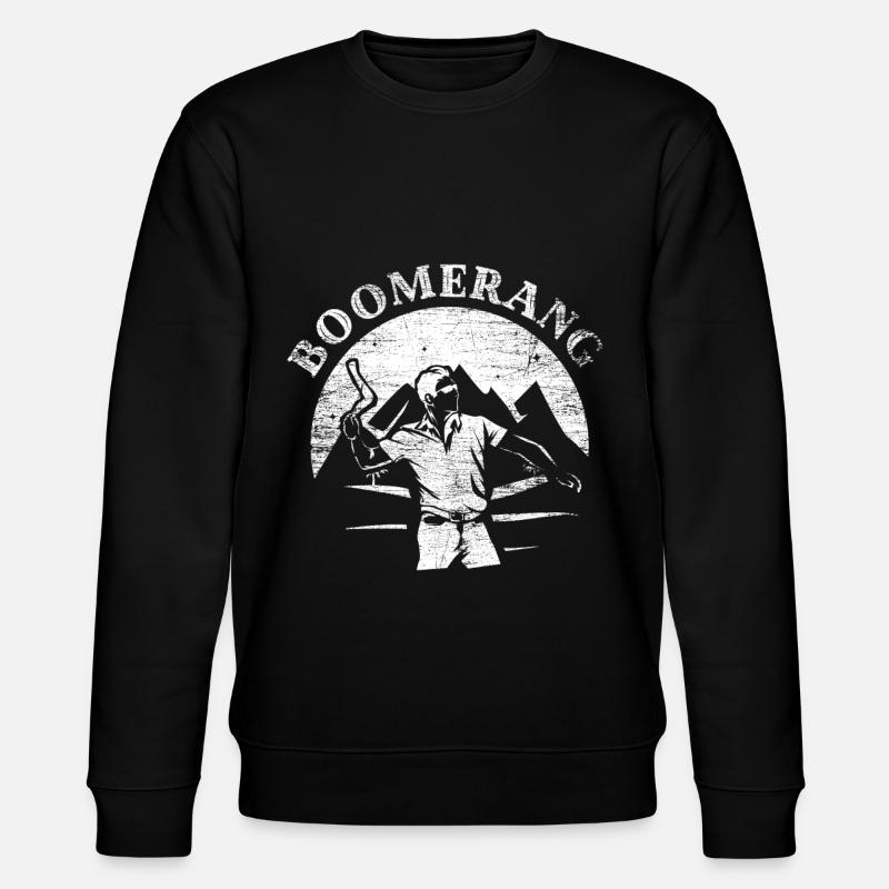 Boomerang - Sweat bio CHANGER Stanley/Stella Unisexe - noir