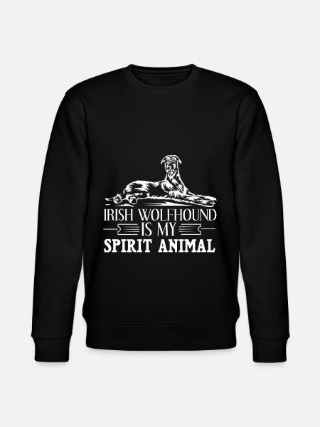 Irish Wolfhound - Stanley/Stella CHANGER Unisex Organic Sweatshirt - black