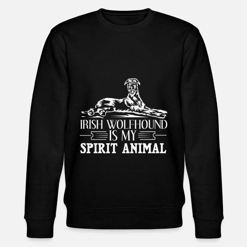 Irish Wolfhound - Sweat bio CHANGER Stanley/Stella Unisexe - noir