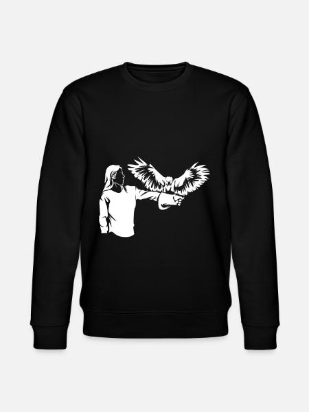 falconry - Stanley/Stella CHANGER Unisex Organic Sweatshirt - black