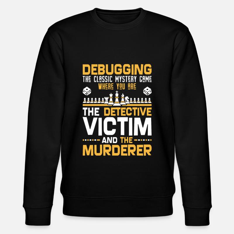 Programmierer Entwickler - Code Nerd Debug - Stanley/Stella Unisex Bio-Sweatshirt CHANGER  - Schwarz