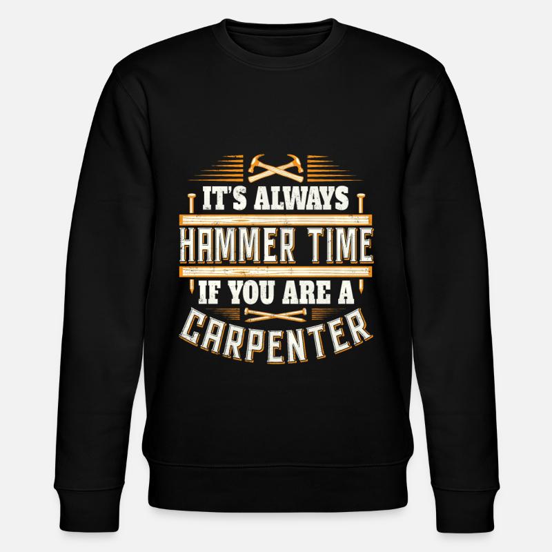 Charpentier - Charpentier - Sweat bio CHANGER Stanley/Stella Unisexe - noir