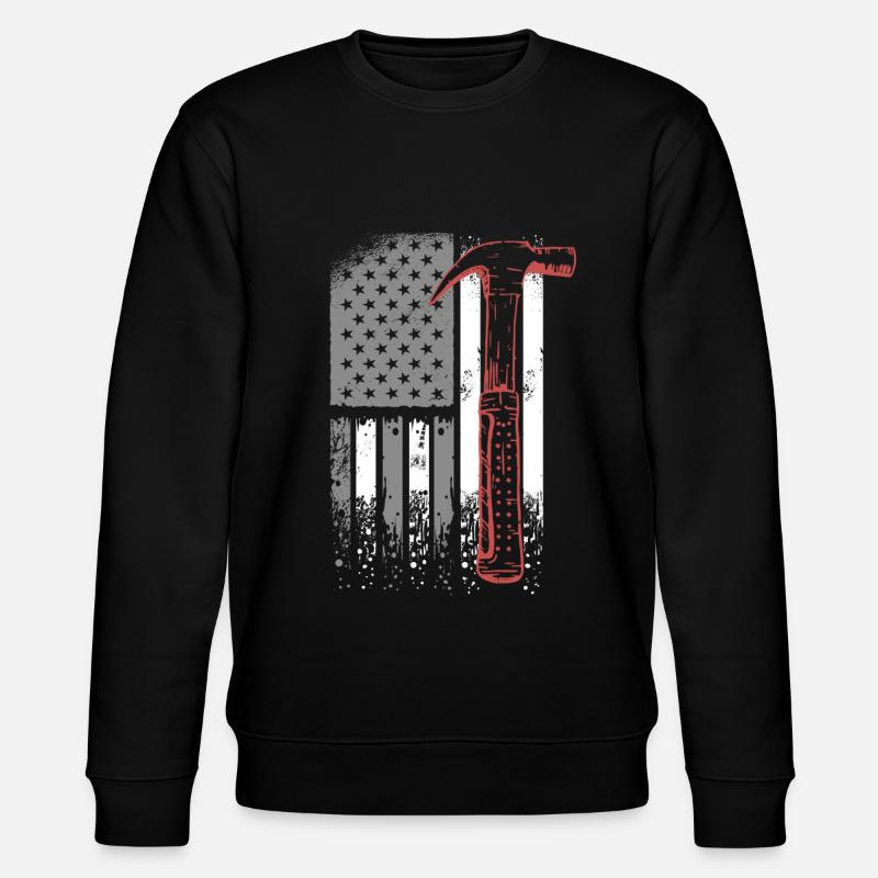 Menuisier menuisier menuisier - Sweat bio CHANGER Stanley/Stella Unisexe - noir