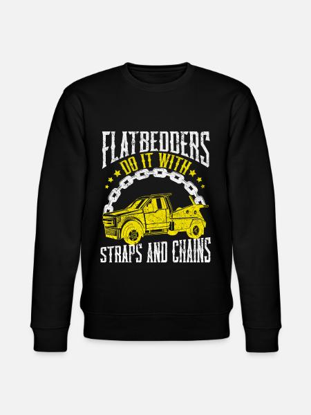 Abschleppwagen Abschleppdienst Abschlepper - Stanley/Stella Unisex Bio-Sweatshirt CHANGER  - Schwarz
