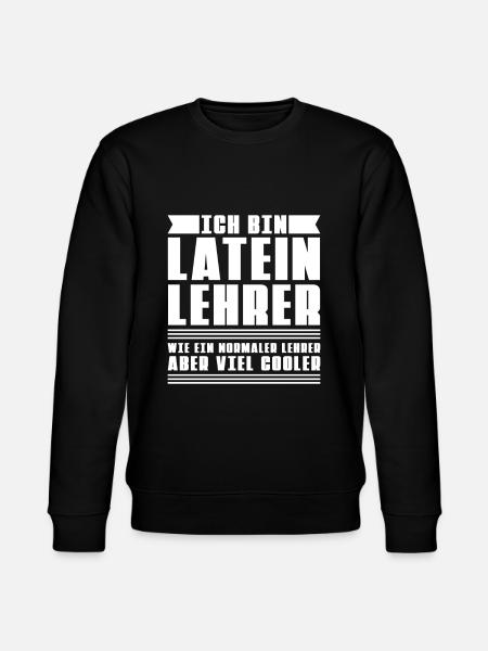 Latein Lehrer - Stanley/Stella Unisex Bio-Sweatshirt CHANGER  - Schwarz